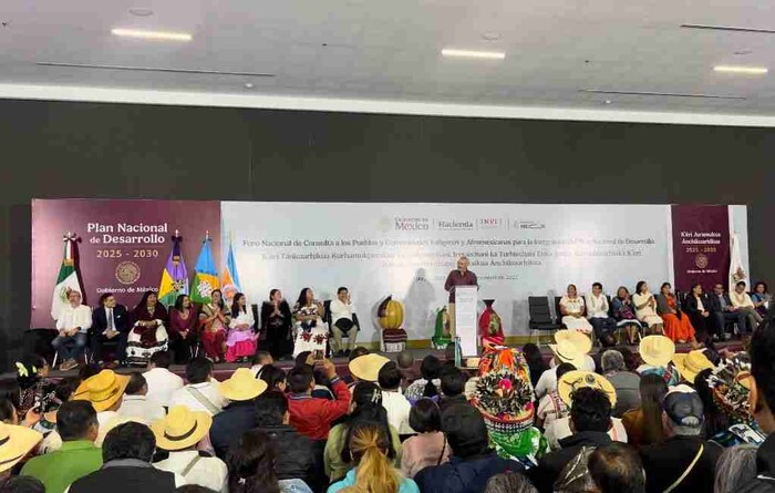 64 comunidades indígenas presentes en el Foro Federal de Derechos Indígenas