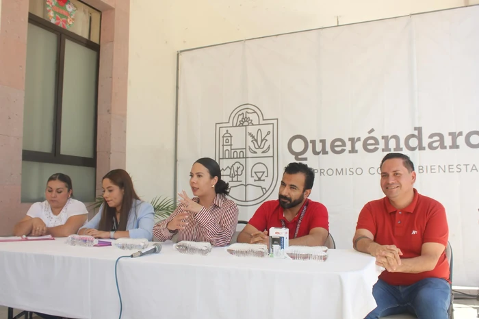 “650 láminas se entregaron en Queréndaro: Diana Caballero”