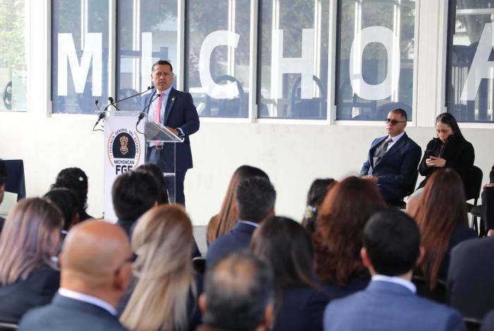 79 nuevos perfiles fortalecen la Fiscalía de Michoacán bajo criterios de mérito y evaluación