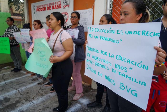 A clases este lunes, jardín de niños Bertha von Glumer