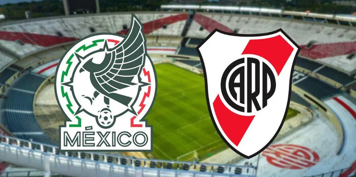 ¿A qué hora y por dónde ver EN VIVO el partido amistoso entre México y River Plate?