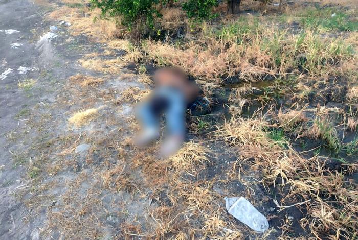 Abandonan un ejecutado en San Antonio La Labor