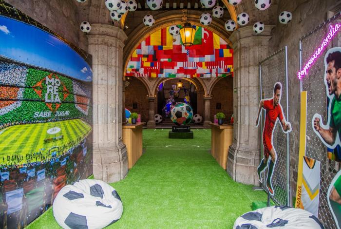 Abre sus puertas la Ruta al Mundial, en el Palacio Municipal de Morelia