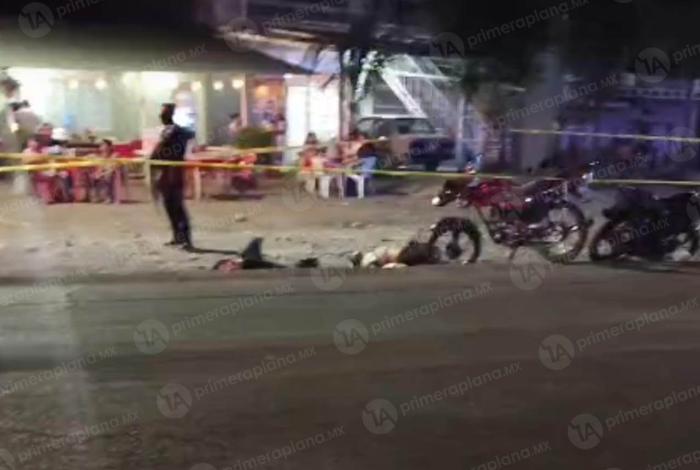 Accid3ntes de moto dejan dos mu3rtos y un her1do, en Apatzingán