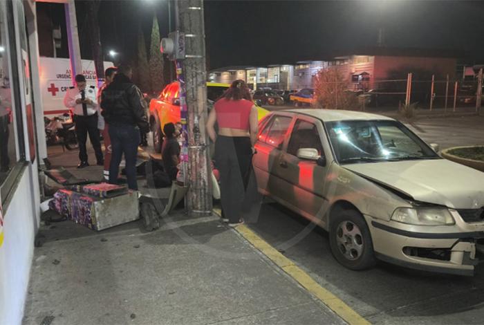 Accidente de tránsito deja un motociclista herido sobre avenida Periodismo, en Morelia