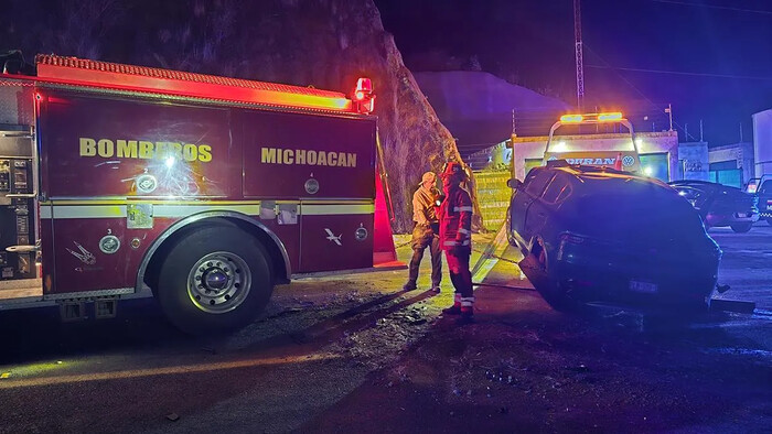 Accidente en el Ramal Camelinas de Morelia, deja un herido