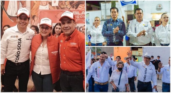 Acompaña Toño Sosa arranques de campaña en Charo, Tarímbaro y Álvaro Obregón