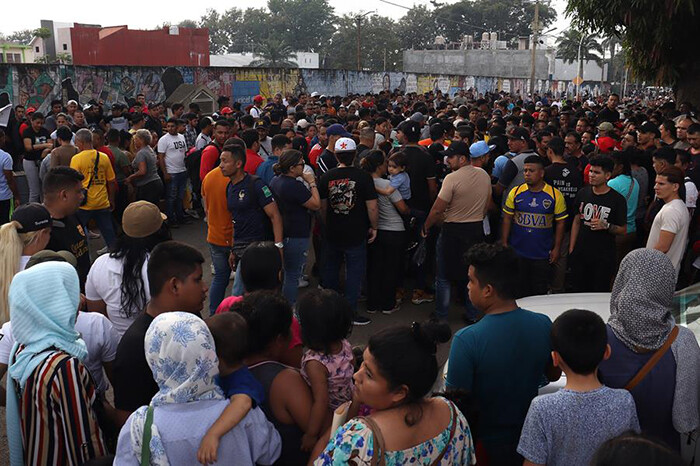 Activistas denuncian que la frontera sur de México se ha vuelto un «tapón» de migrantes