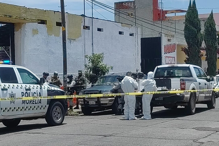 ACTUALIZACIÓN | Padre e hijo, los baleados dentro de un taller cerca de la Monumental de Morelia