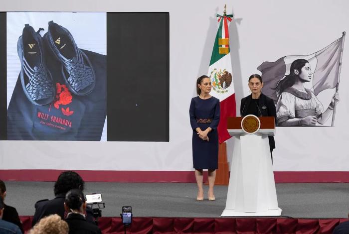 Adidas busca reparar daño por plagio de huaraches