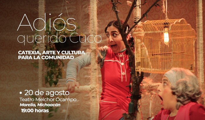 ‘Adiós querido Cuco’, una obra para los niños en el Teatro Ocampo