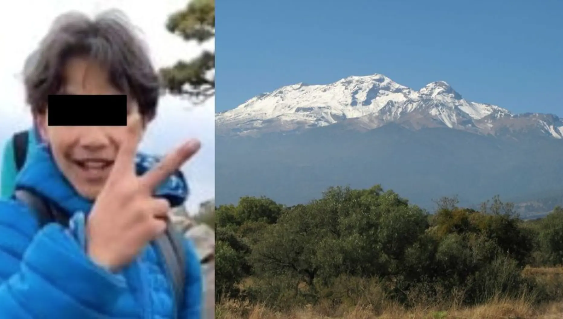 Adolescente de 14 años muere de hipotermia tras escalar solo el Iztaccíhuatl