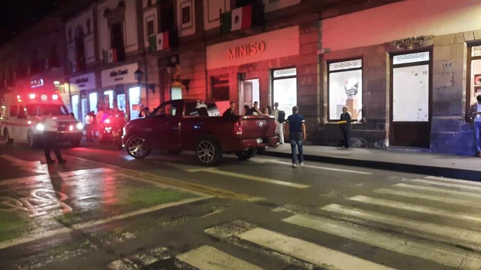 Adolescente lesionado tras ser atropellado en la avenida Madero