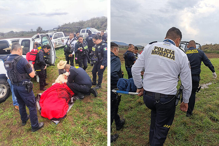 Adolescente y adulto sufren descarga de un rayo cerca de San Bernabé y Joyitas, Morelia