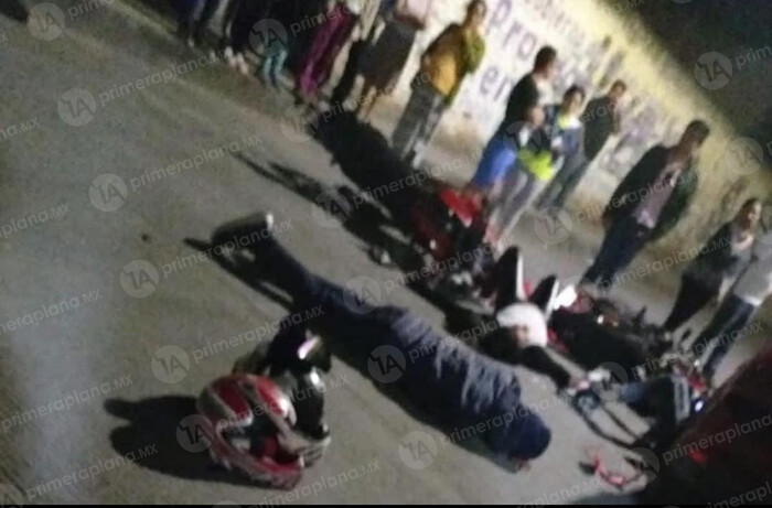 Adolescentes chocan echando carreritas en Morelia; hay tres lesionados