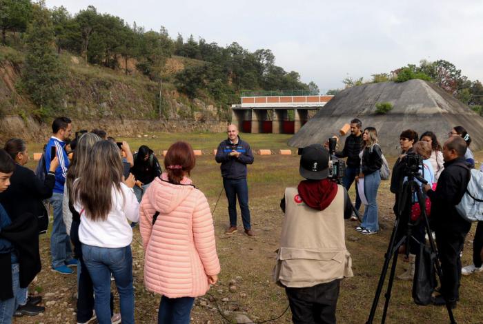 Adolfo Torres encabezó recorrido con encargados del orden en la Presa de Cointzio