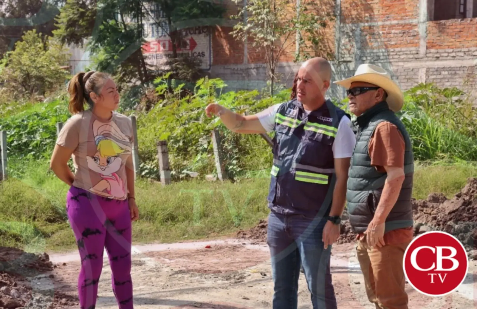 Adolfo Torres impulsa obra hídrica en Ampliación Lomas de la Aldea