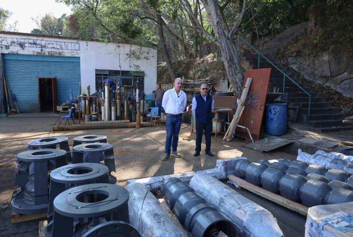 Adolfo Torres instruye atención inmediata a daños por vandalismo en el pozo C5