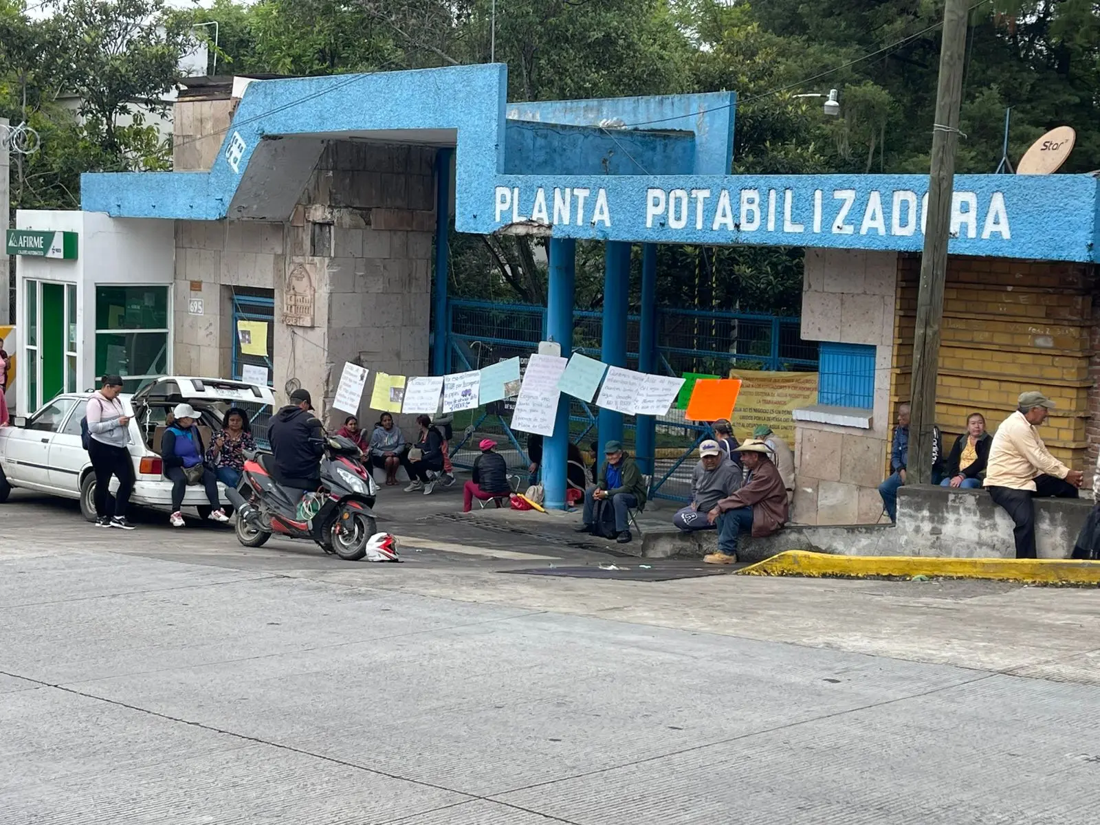 Adolfo Torres lamenta toma de planta potabilizadora de Vista Bella