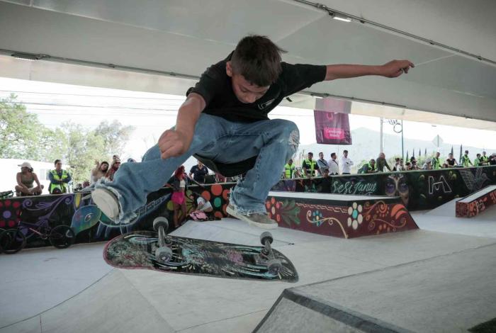 ¡Adrenalina en Paso Catrinas! SCOP te reta a la gran competencia de skate, roller y bici