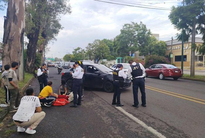 Adulta mayor es atropellada en la avenida Madero Poniente, en Morelia