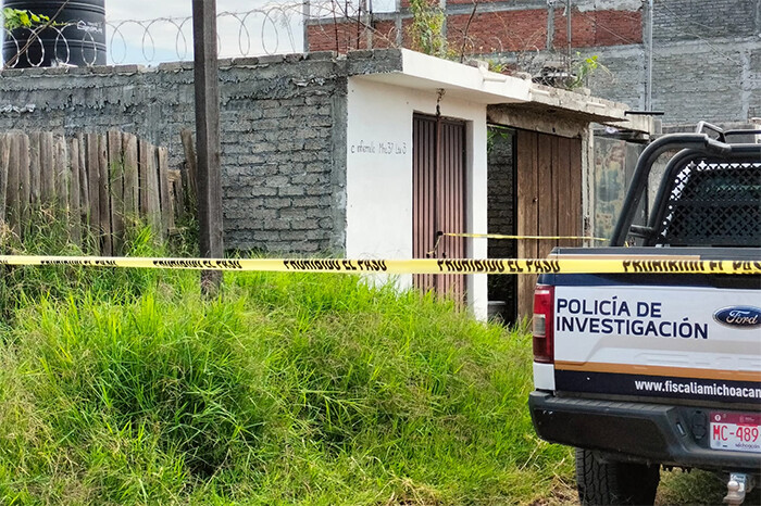 Adulto mayor es hallado muerto y con huellas de violencia en la colonia Presa de Los Reyes, Morelia