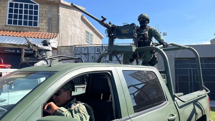 Agentes federales refuerzan acciones operativas en Zinapécuaro