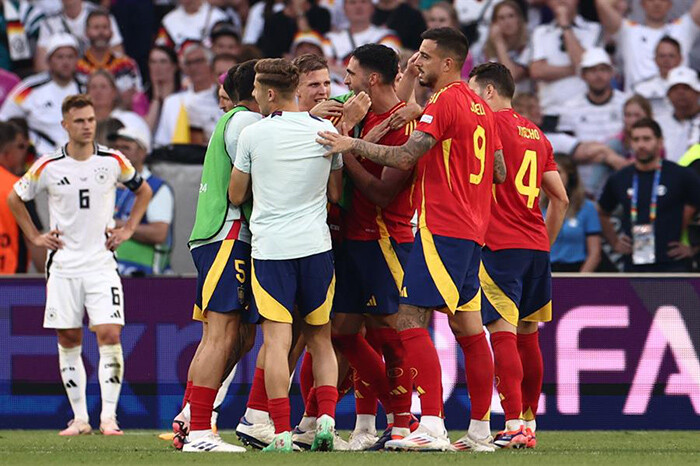 Agónico triunfo de España sobre Alemania, en el último minuto de los tiempos extra; pasa a semifinal