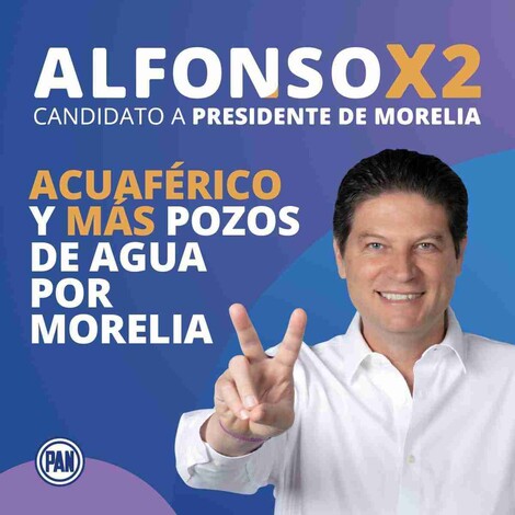 Agradecen habitantes del Poniente de Morelia obras de Alfonso para garantizar servicio de agua