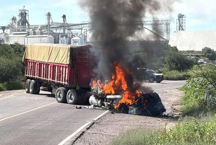 Aguascalientes en llamas: jornada de ejecuciones, narcobloqueos y comercios incendiados sacude al estado