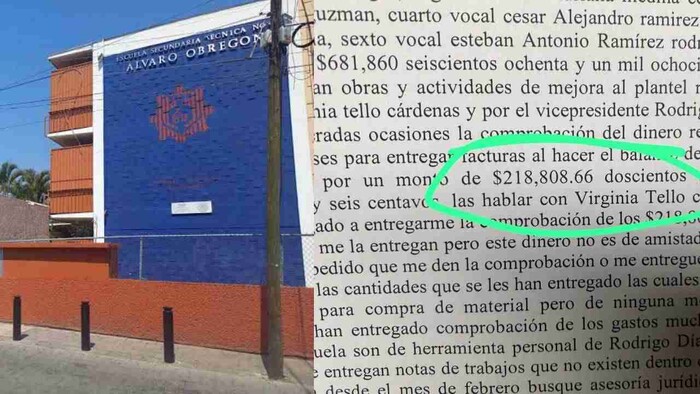 Al menos 300 mil pesos se embolsa mesa directiva de la Técnica 3, denuncian padres