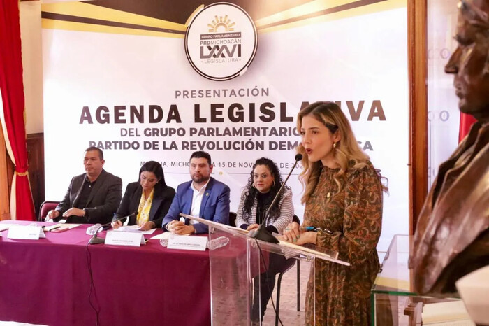 Al presentar agenda legislativa aseguran diputados del PRD que su ideología sigue intacta