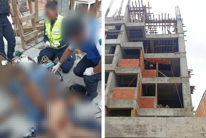 Albañil cae de tres metros de altura y se encaja una varilla, al sur de Morelia