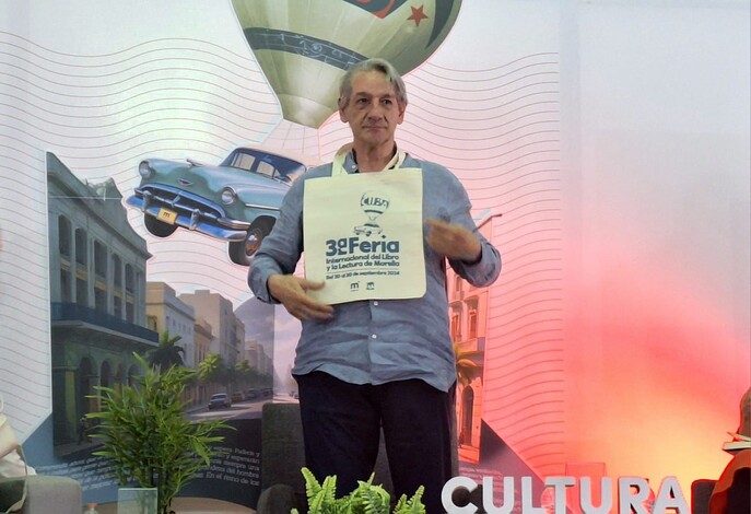 Alberto Ruy Sánchez engalana la Feria Internacional del Libro y la Lectura de Morelia