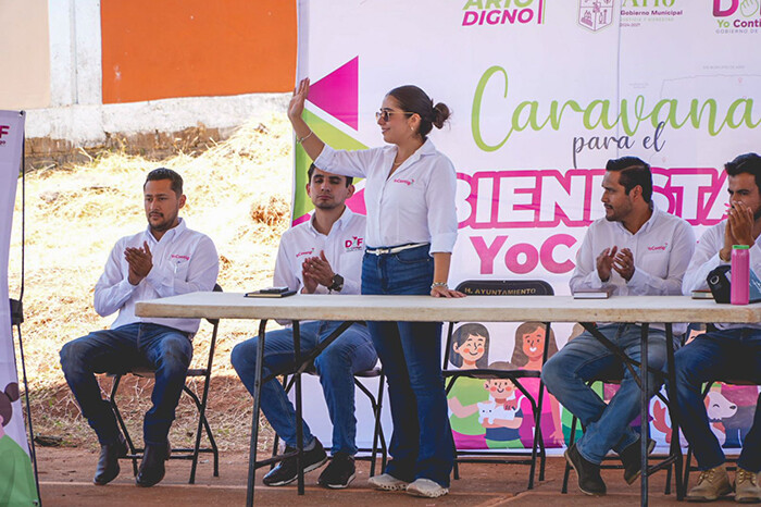 Alcaldía de Ario lleva la Caravana para el Bienestar ‘YoContigo’ a San José de Cañas