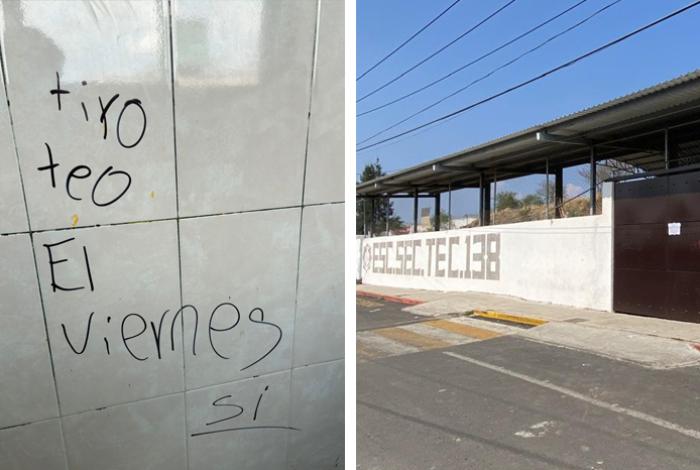 Alerta por presunta amenaza de tiroteo en secundaria de Metrópolis II, Tarímbaro; hallan mensajes en los baños