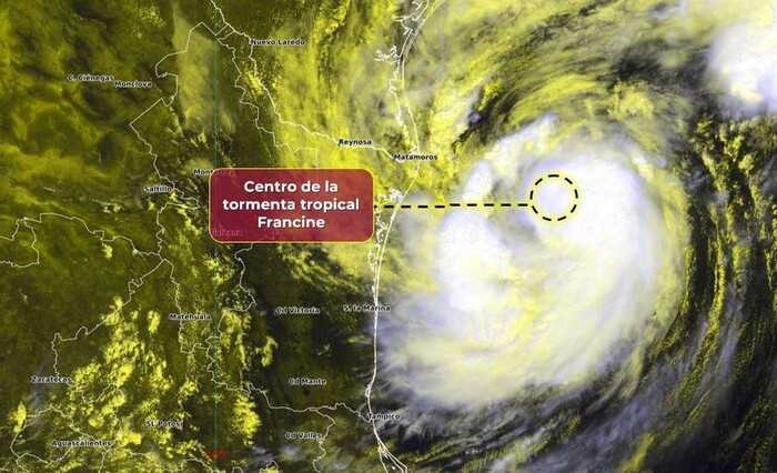 Alertan por tormenta ‘Francine’; en horas será huracán