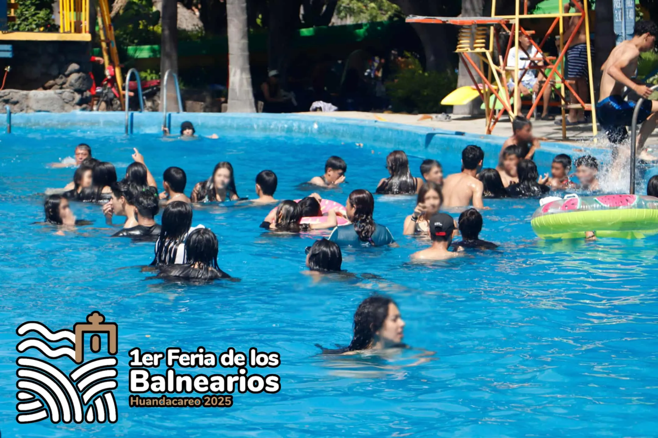 Alexis Velázquez celebra exitosa primera edición de la Feria de los Balnearios en Huandacareo