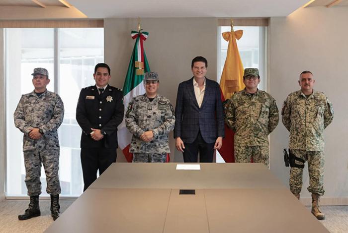 Alfonso Martínez afianza coordinación con Defensa y GN en la construcción de la paz