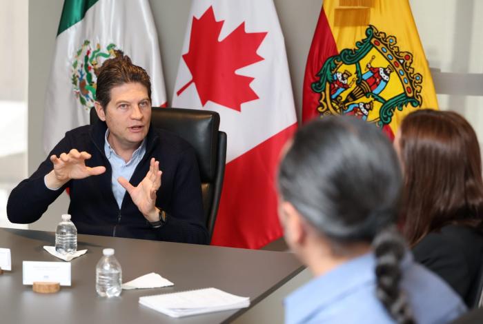Alfonso Martínez comparte experiencia de Policía Morelia con Embajada de Canadá
