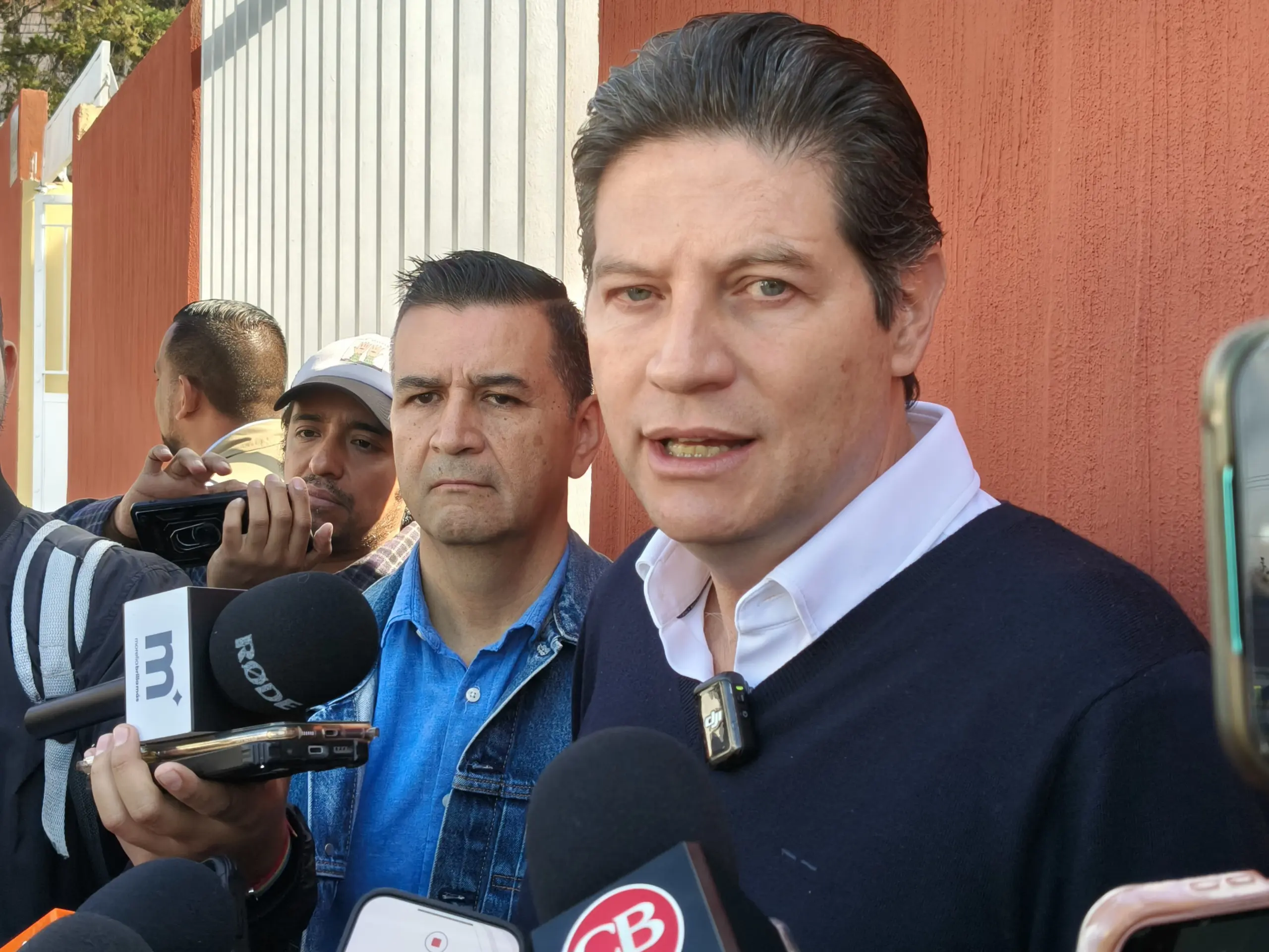 Alfonso Martínez declaró que se trataron temas de reforzar seguridad en Morelia, durante reunión con García Harfuch
