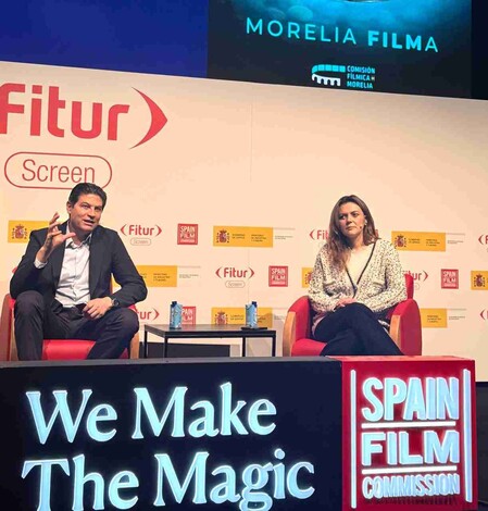 Alfonso Martínez encabeza ponencia “Morelia, Destino Cinematográfico de México” en la FITUR