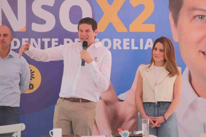 Alfonso Martínez y Paola Delgadillo multiplican X2 el amor por Morelia