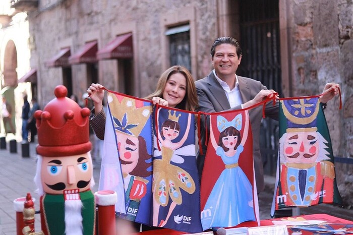 Alfonso Martínez y Paola Delgadillo presentan actividades de la ‘Navidad Mágica en Morelia’