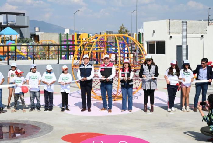 Alfredo Ramírez y Carlos Soto inauguran el Parque “La Ciudad de los Niños y Niñas” en Zamora