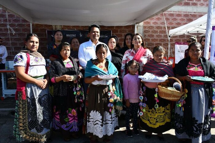 Alfredo Ramírez y César Erwin Sánchez apoyan a Red de Mujeres Constructoras de la Paz