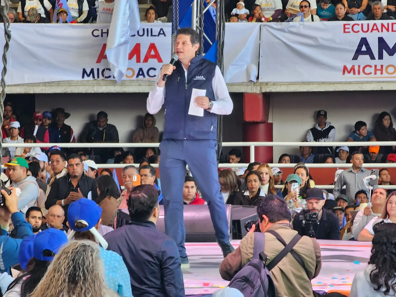 “Ama Michoacán” no es campaña:Alfonso Martínez