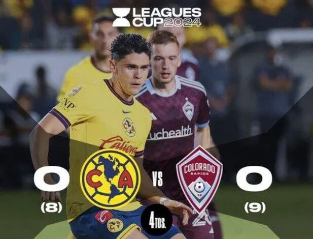 América eliminado de la Leagus Cup 2024