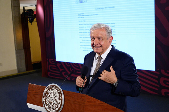 AMLO advierte a Trump de que cerrar la frontera desataría “una rebelión”