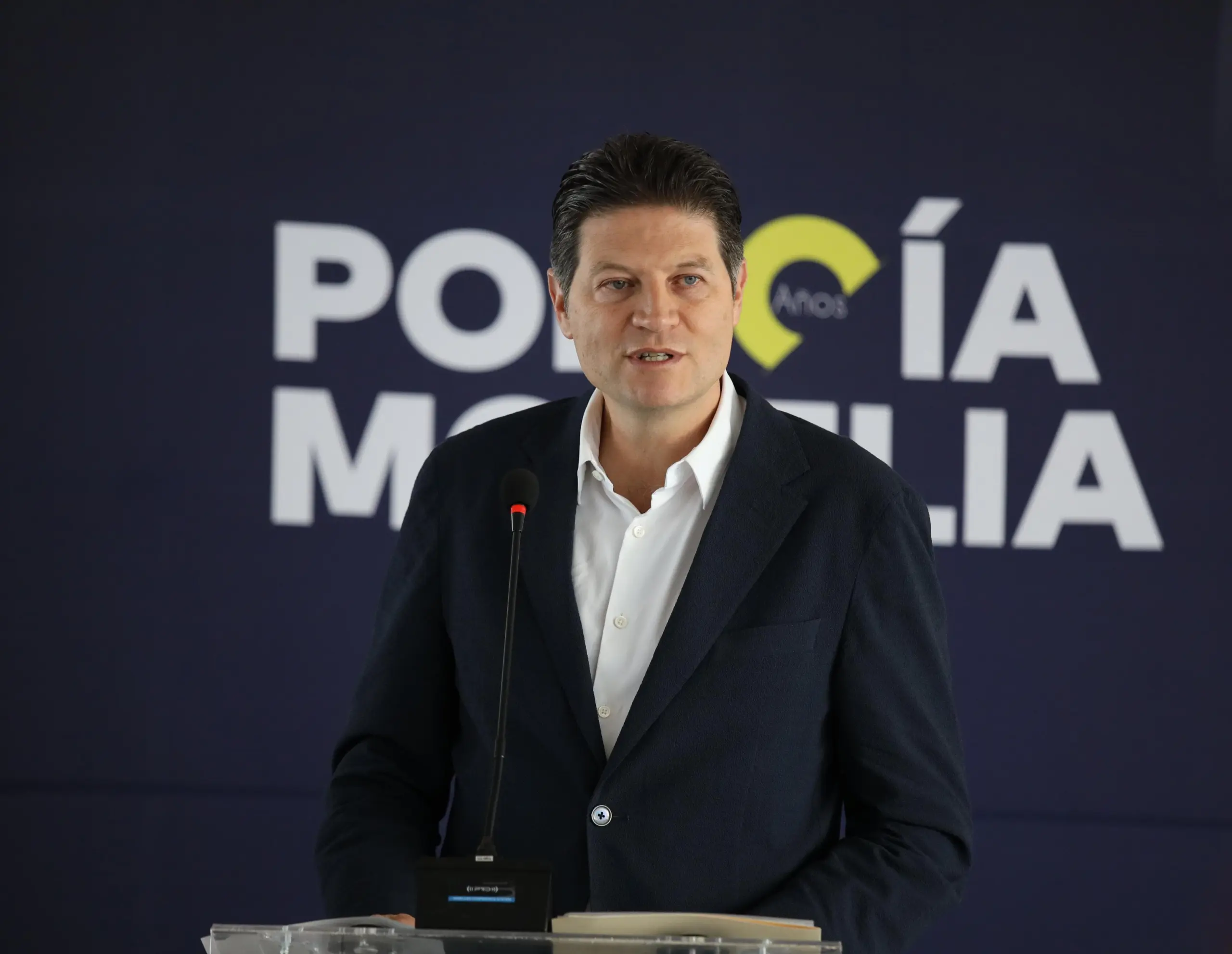 Anuncia Alfonso Martínez más policías, cámaras y C4 para Morelia